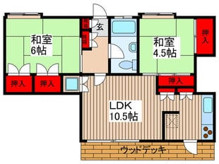 ギャラリ－ハウスの物件間取画像